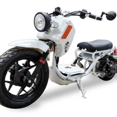 Maddog Gen V 50cc Street Scooter, Automatic, Front Disc Brake, 14 inch Aluminum Wheels, Digital Speedometer, LED Lights for sale