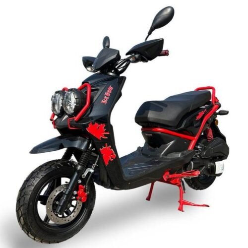 Malibu 150cc Street Scooter, Automatic, Front Disc Brake, 12 inch Aluminum Wheels