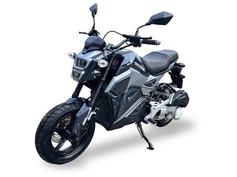 Mini Max 150cc Motorcycle, Automatic, Front Disc Brake, 12 inch Aluminum Wheels, LED Lights, Digital Speedometer, 50 State Legal