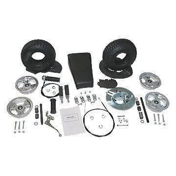 Mini Bike Kit, 5 in. Wheels, Less Frame for sale