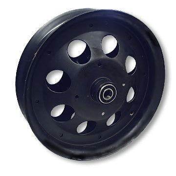 Mini Bike Wheel, 10 in. Black Oxide Steel, 5/8 in. ID Precision Ball Bearings for sale