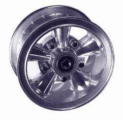 6 in. Aluminum Astro Wheel, 3 in. Wide, 3/4 in. Standard Ball Bearing