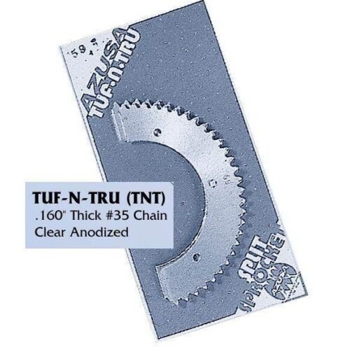 TNT #35 Race Sprocket, Split, 4.56" Bore, Bolt Circle: 5.25", Bolt Pattern P5245 TOOTH RANGE 53-114 for sale