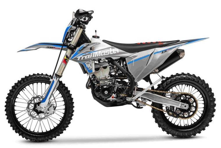 TrailMaster LX300-Pro Dirt Bike, NC300 EFI Racing Engine, Liquid-Cooled, 6-Speed Manual, Dual Disc Brakes, Electric Start with Kick backup, Billet Wheels (21/18)