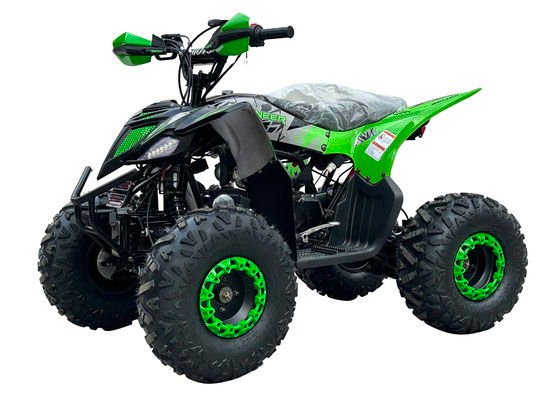 Pioneer 110cc Sport ATV, Automatic with Reverse, 8-inch Wheels, Electric Start, Ages 12 and up - Black