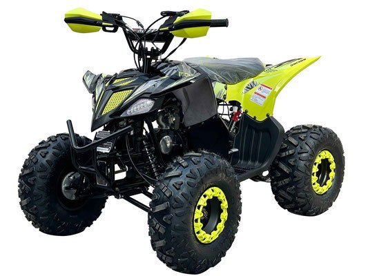 Pioneer 110cc Sport ATV, Automatic with Reverse, 8-inch Wheels, Electric Start, Ages 12 and up - Yellow
