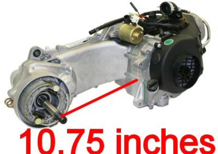 QMB139 50cc Longcase Engine