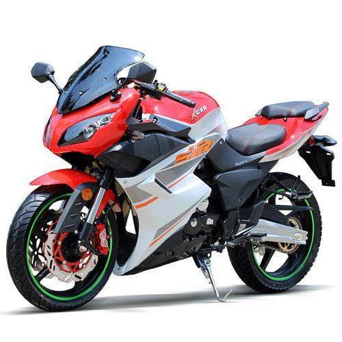 Razor 250 Street Sport Motorcycle, 5-Speed Manual, 17-inch Wheels for sale