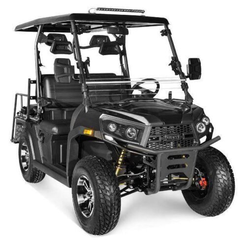 Rover 200 Gas Golf Cart, Electronic Fuel Injection, Automatic with Reverse, Deluxe Alloy Wheels, Windshield Included for sale