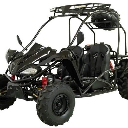 Shark DLX 125cc Mid-Size Kids Go Kart, Electric Start, 3-Speed Semi-Automatic with Reverse, Ages 12 and up for sale