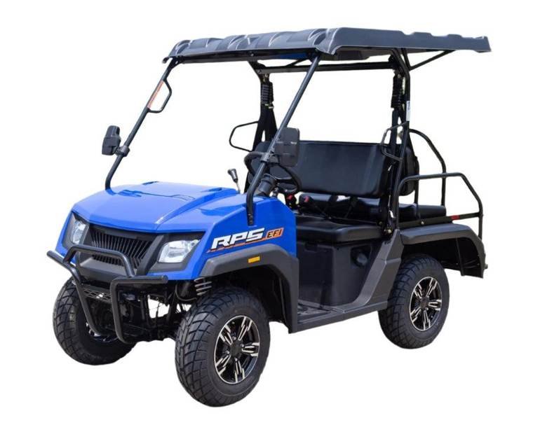 SSV 200 EFI Gas Golf Cart, Automatic with Reverse, Deluxe Alloy Wheels, Fully Assembled