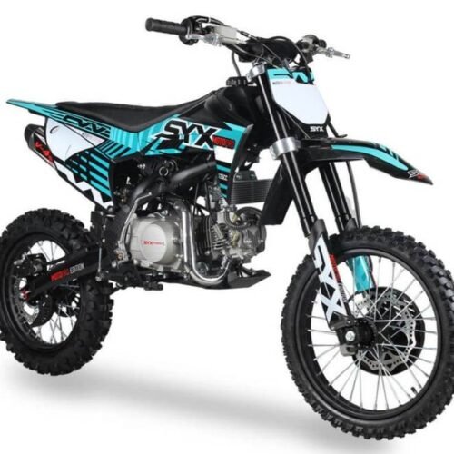 SYX Moto Pro 125cc 4-Stroke Gas Dirt Bike, 4-Speed Manual, Electric Start (17/14) Wheels, Ages 16 and up for sale