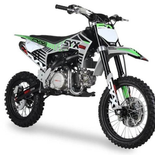 SYX Moto Pro 140cc 4-Stroke Gas Dirt Bike 4-Speed Manual Electric Start (17/14), Ages 16 and up for sale