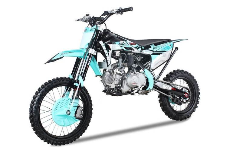 SYX Moto Pro 190cc 4-Stroke Gas Dirt Bike 5-Speed Manual Electric Start (17/14), Ages 16 and up