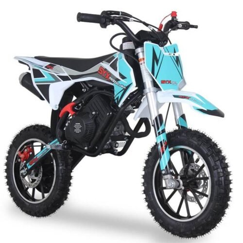 SYX Moto Pro Mini 50cc Kids Dirt Bike, 4-Stroke Pull Start, Automatic Shifting, Ages 6 and up