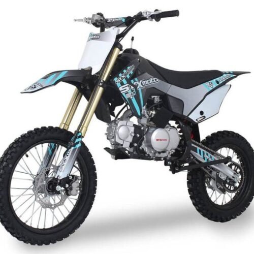 SYX Moto Whip 125cc Pit Bike, Kick Start, 4-Speed Manual Shifting, (17/14) Wheels, Ages 12 and up for sale