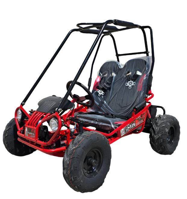 TrailMaster iMini Kids Electric Go Kart, Reverse, 48v, 2-speed settings, Kids Ages 4-9