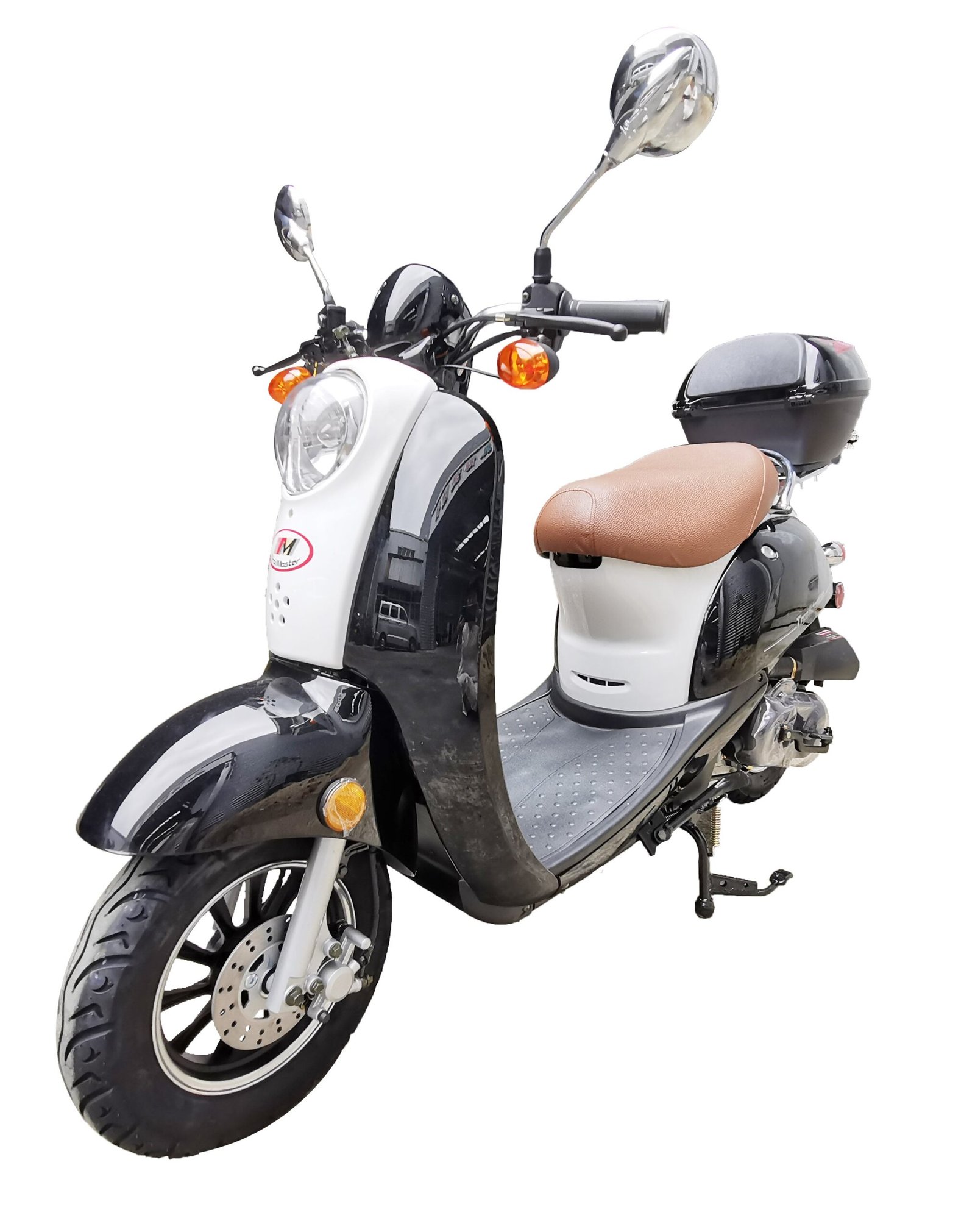 TrailMaster Milano 50cc Street Scooter - Black