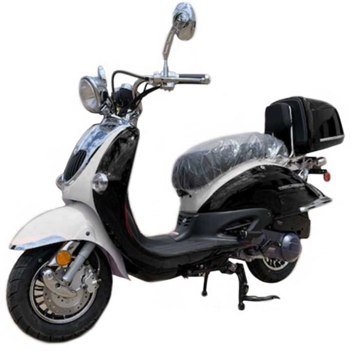 TrailMaster Sorrento 50cc Street Scooter, Ships Fully Assembled - Black