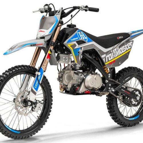 TrailMaster SX150 Pro Series Dirt Bike, Electric Start, 4-Speed Manual, Dual Disc Brakes, (19/16) Wheels for sale