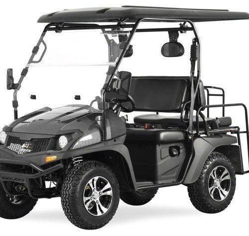 TrailMaster Taurus 200E-GX UTV Gas Golf Cart, Full Length Roof, 4-Seat, DOT Approved, Electronic Fuel Injection