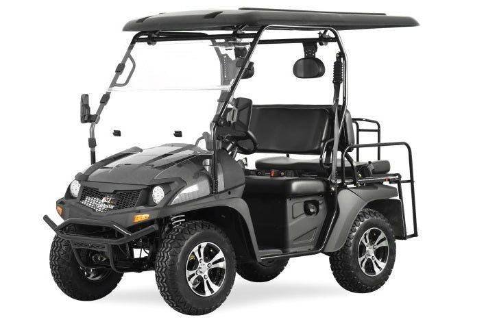 TrailMaster Taurus 200E-GX UTV Gas Golf Cart, Full Length Roof, 4-Seat, DOT Approved, Electronic Fuel Injection
