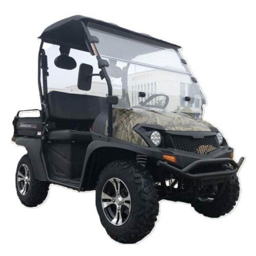 TrailMaster Taurus 200U Gas UTV High/Low Gear-Golf Cart Style UTV, Alloy Wheels