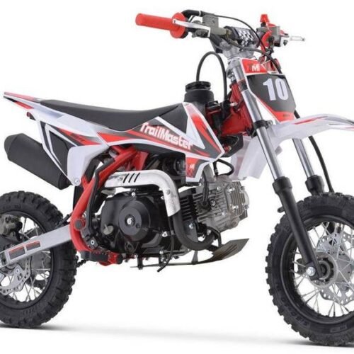 TrailMaster TM11 110cc Dirt Bike Fully Auto with Electric Start, Dual Disc Brakes (10/10), Ages 8-12