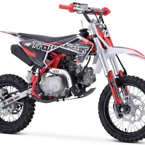 TrailMaster TM23 125cc Dirt Bike, 4-Speed Auto, Electric Start (14/12), Ages 12 and up for sale