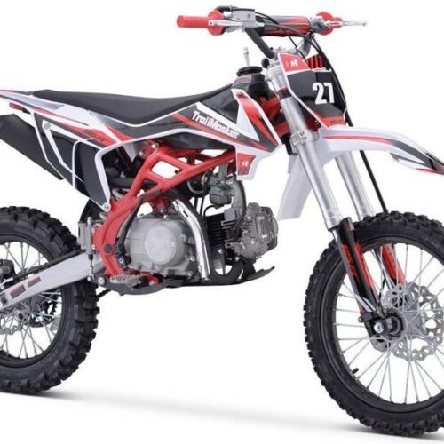 TrailMaster TM27 125cc Large Frame, Dirt Bike 4-Speed Manual (17/14), Ages 12 and up
