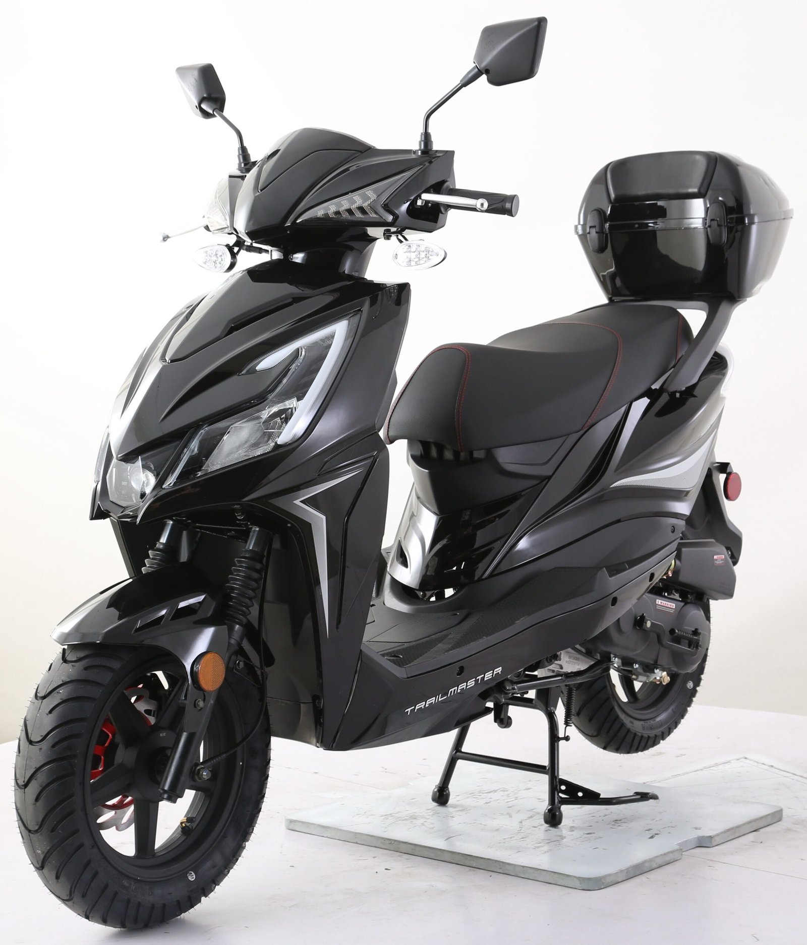 TrailMaster Trophy 50cc Street Scooter - Black