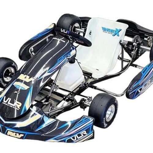 VLR Emerald Adult Race Kart, Briggs LO206 Engine, Hilliard Flame Clutch, Hoosier R80 Tires for sale
