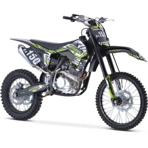 X4 150cc Dirt Bike, 4-Stroke, Electric Start, Manual 5-Speed, 19/16 inch Wheels for sale